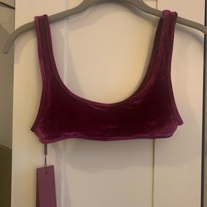 NWT Triangl MIMI velvet bikini